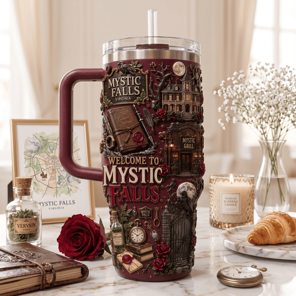 TVD 40oz Tumbler With Handle HTTT