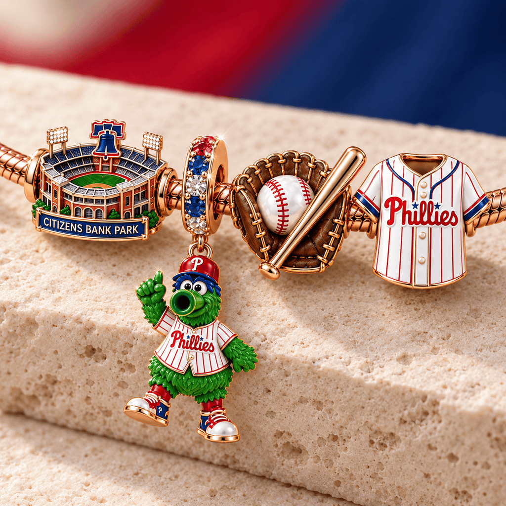 PPP Rose Gold Charm Bracelet Set TMH