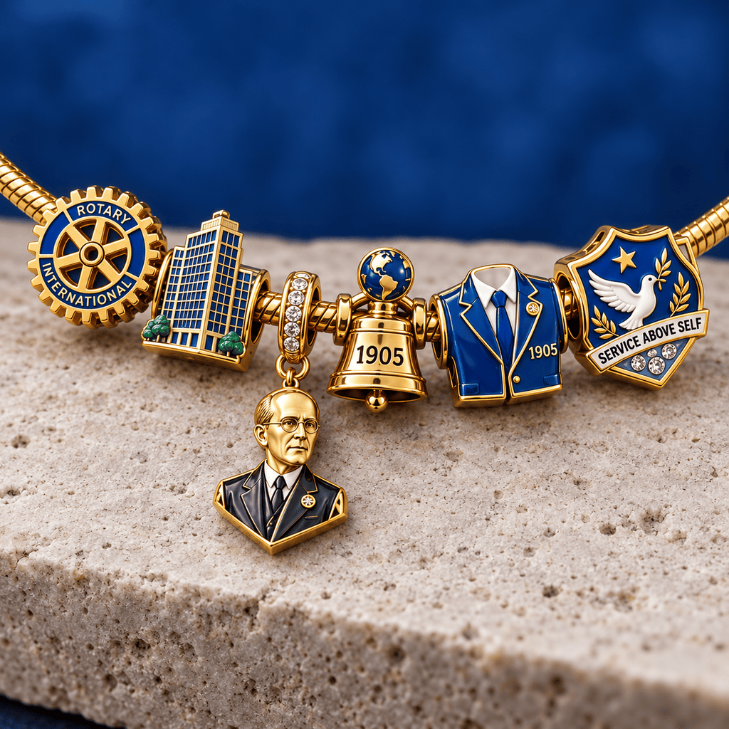 ROTI Silver Charm Bracelet Set NTVA