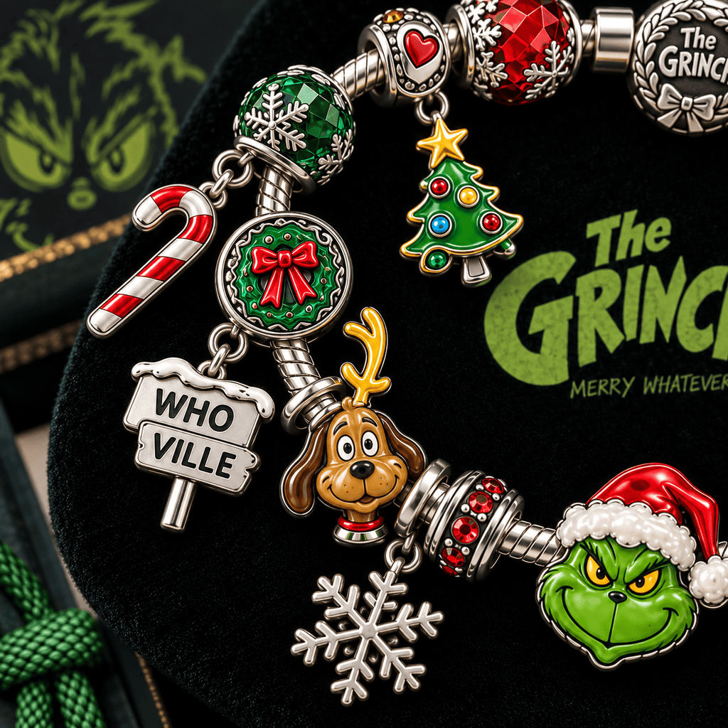 TGR Silver Charm Bracelet Set TTTT