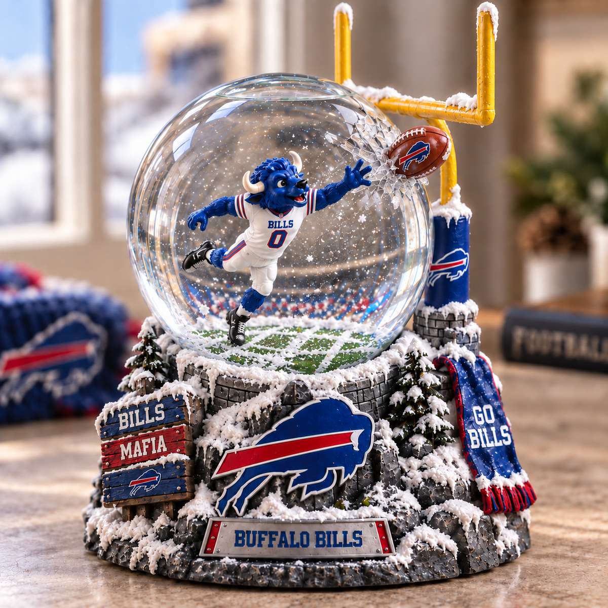 BFBL Premium Sculpted Collector Water Globe NTNA