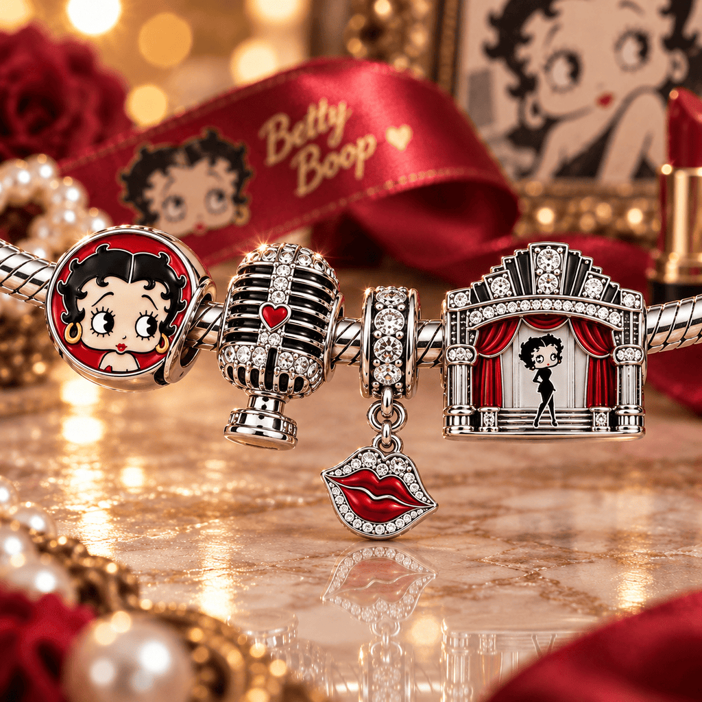 BTB Silver Charm Bracelet Set VTH