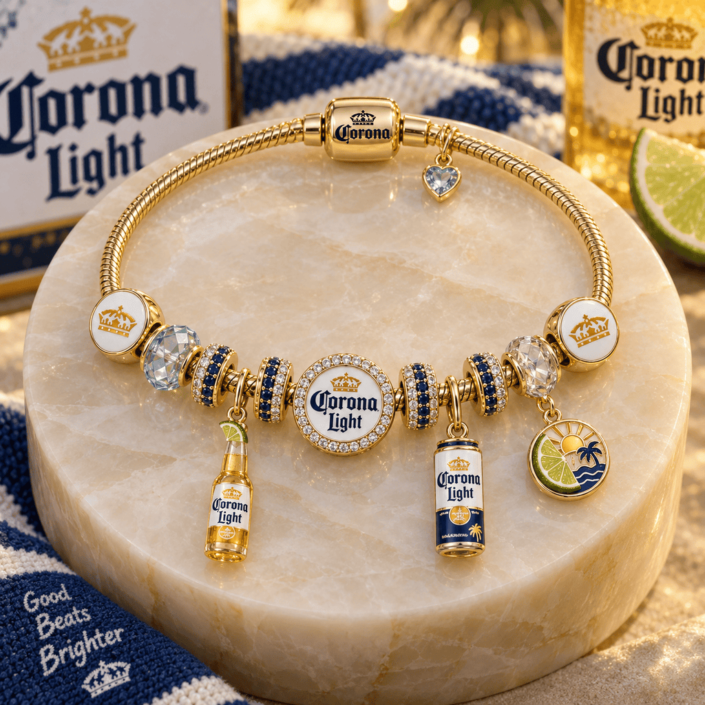 CNL Gold Charm Bracelet Set PNPA