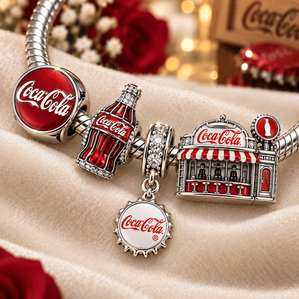 CCCL Silver Charm Bracelet Set VTH