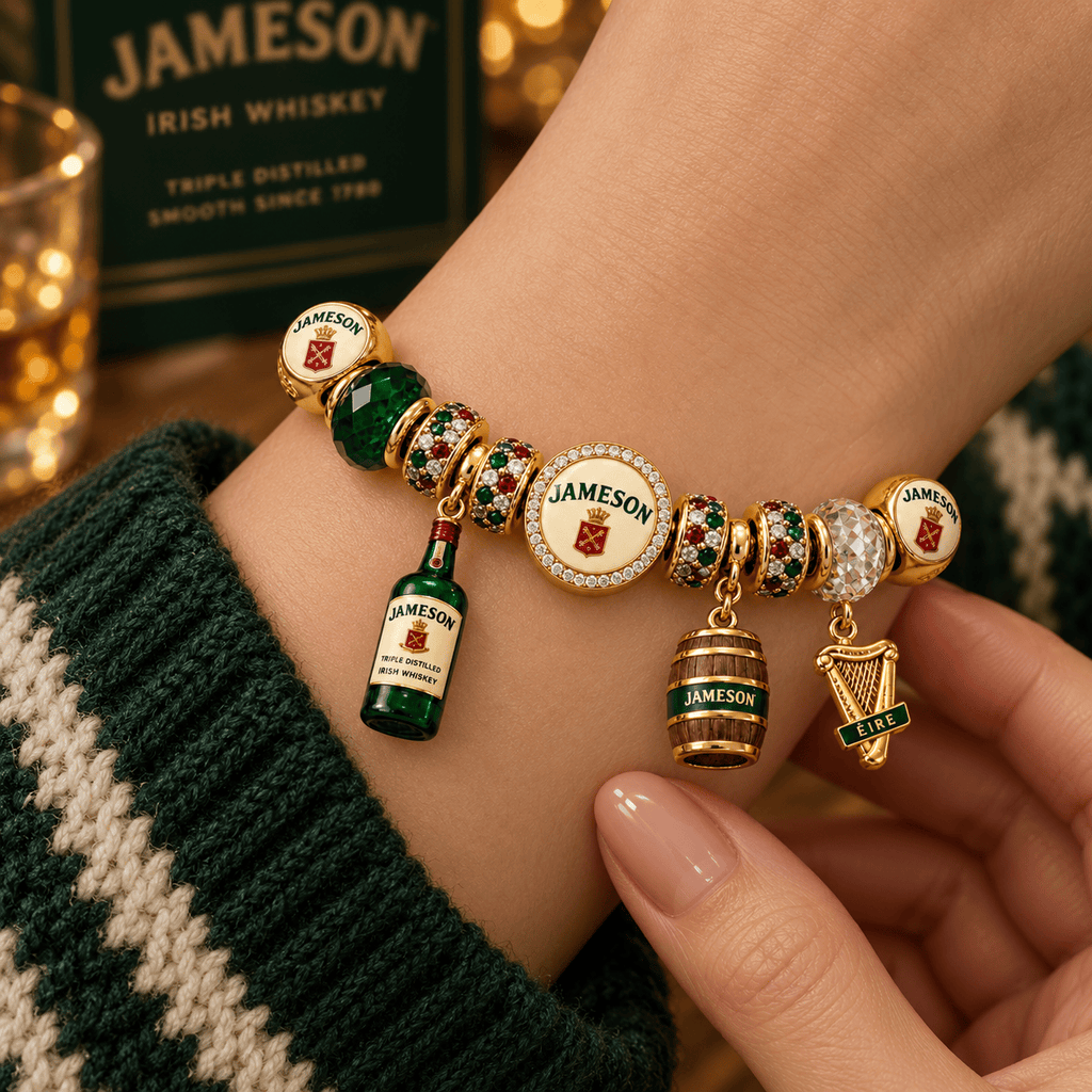 JMS Gold Charm Bracelet Set PNPA