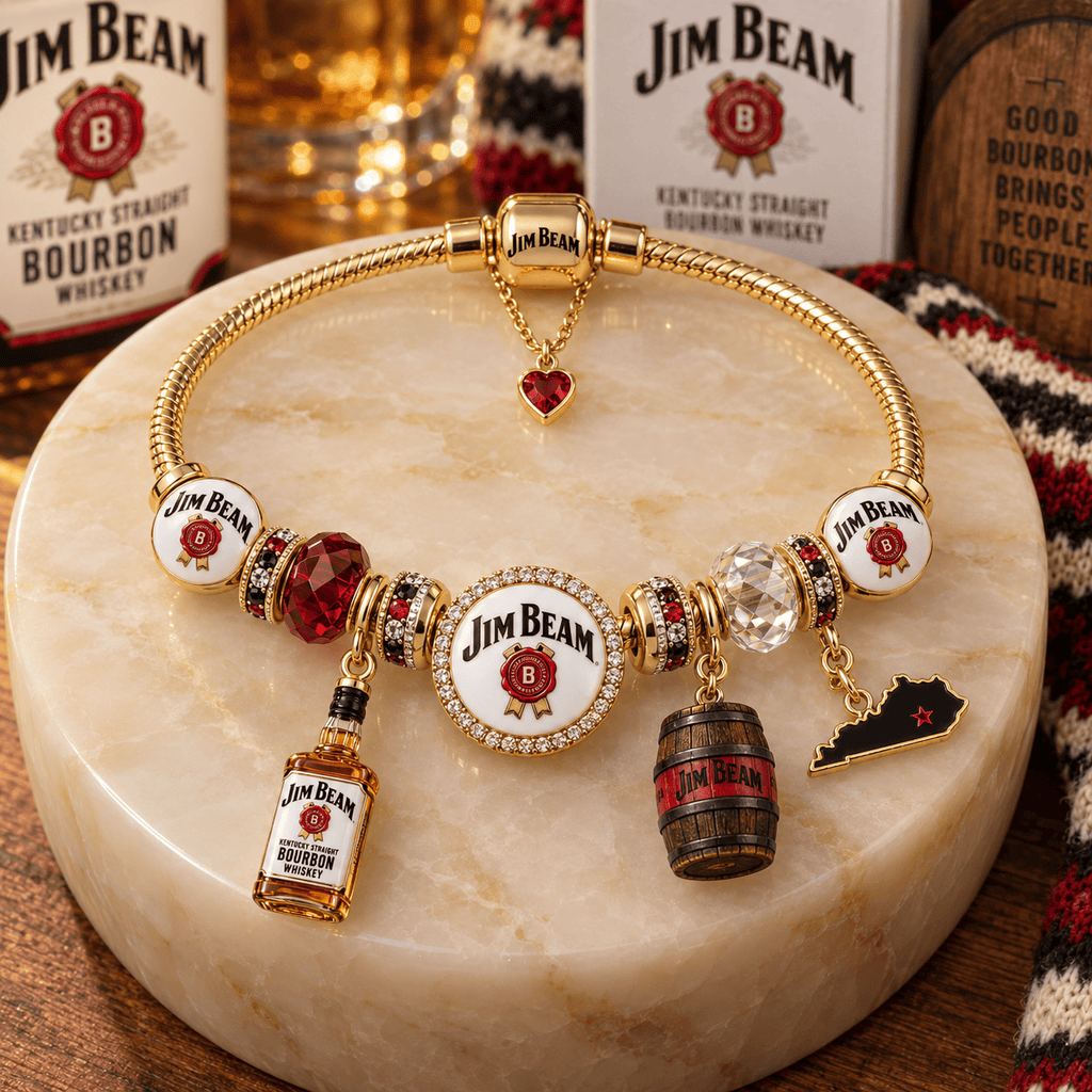 JBM Gold Charm Bracelet Set PNPA