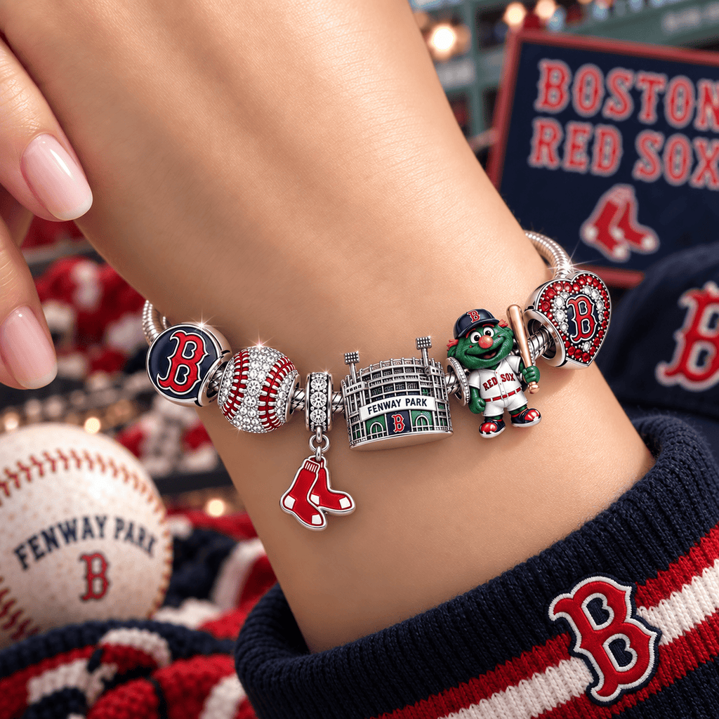 BRX Silver Charm Bracelet Set VTH