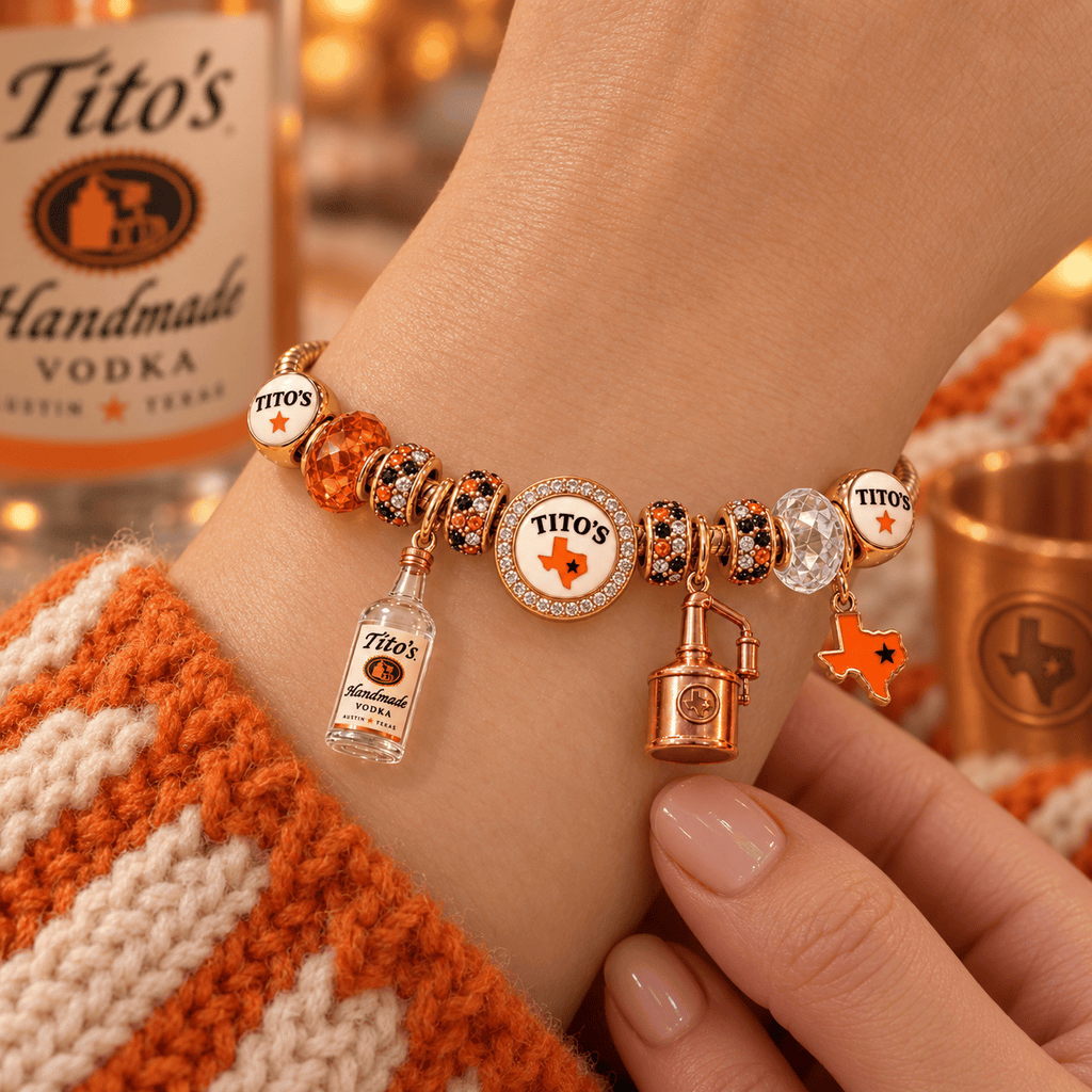 TTVK Gold Charm Bracelet Set PNPA