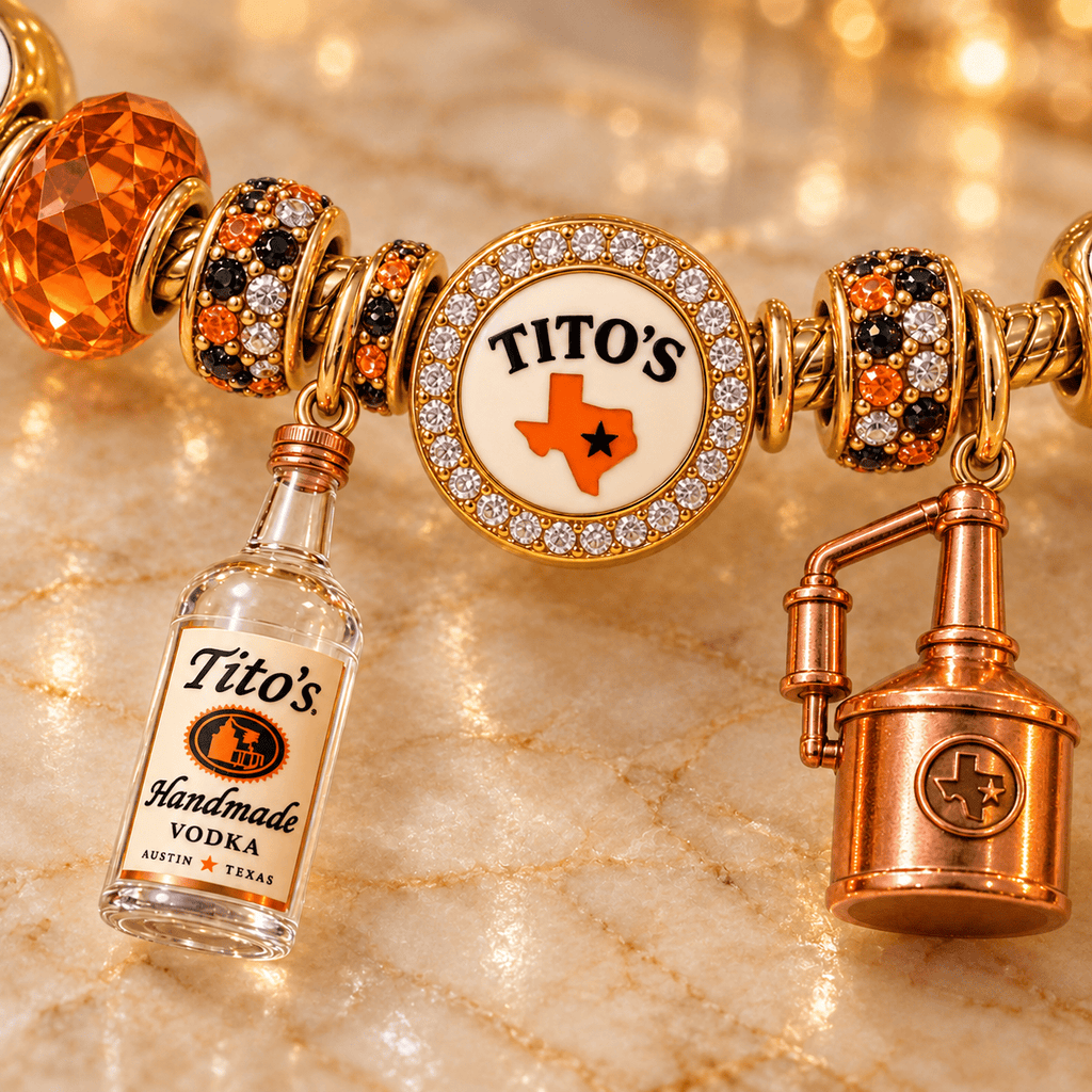 TTVK Gold Charm Bracelet Set PNPA