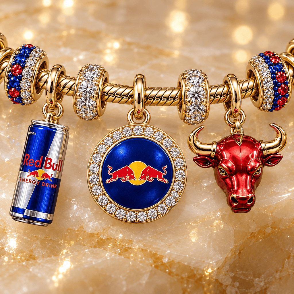 RBL Gold Charm Bracelet Set PNPA
