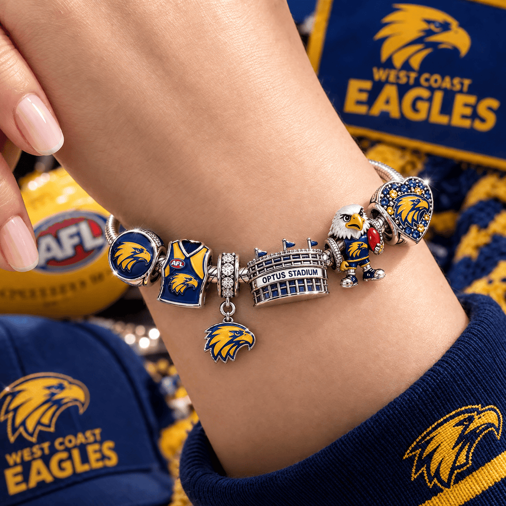 WCE Gold Charm Bracelet Set VTH
