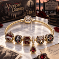 TVD Gold Charm Bracelet Set PTT