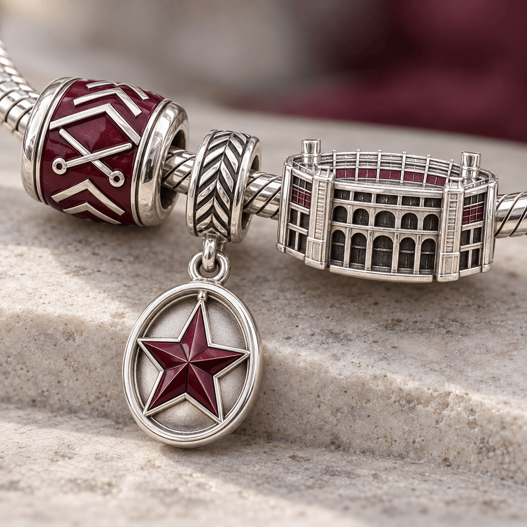 TAMA Silver Charm Bracelet Set HQH