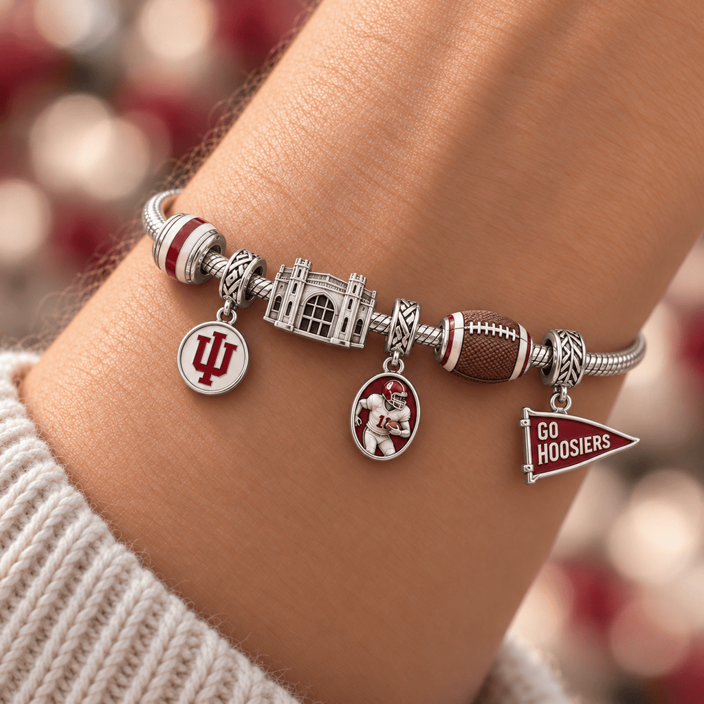 IDH Silver Charm Bracelet Set HQH