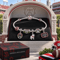 GGBD Silver Charm Bracelet Set HQH