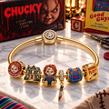 CKY Gold Charm Bracelet Set PTT