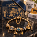 TOF Gold Charm Bracelet Set PTKL