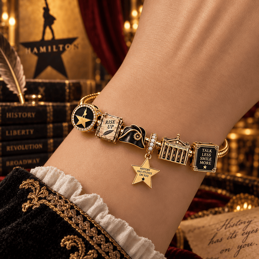 HMT Gold Charm Bracelet Set PTT