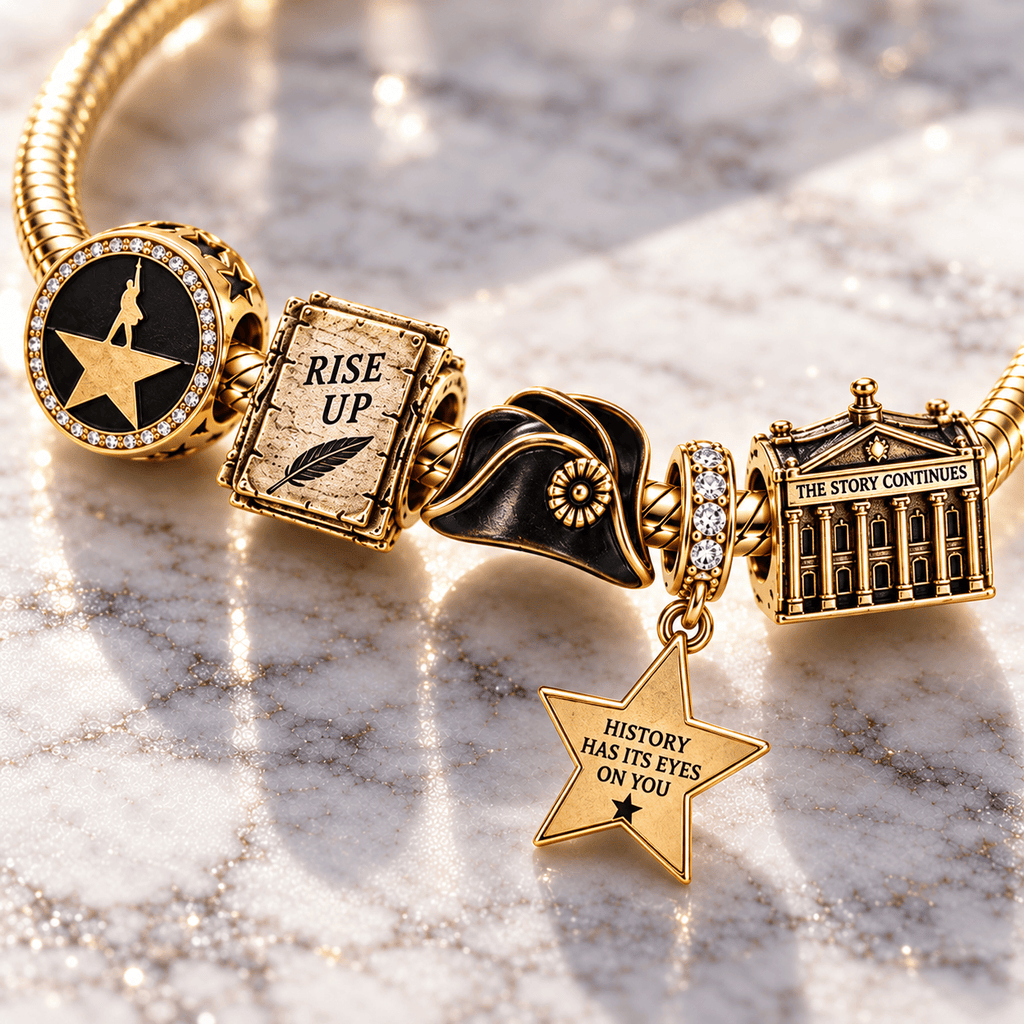 HMT Gold Charm Bracelet Set PTT