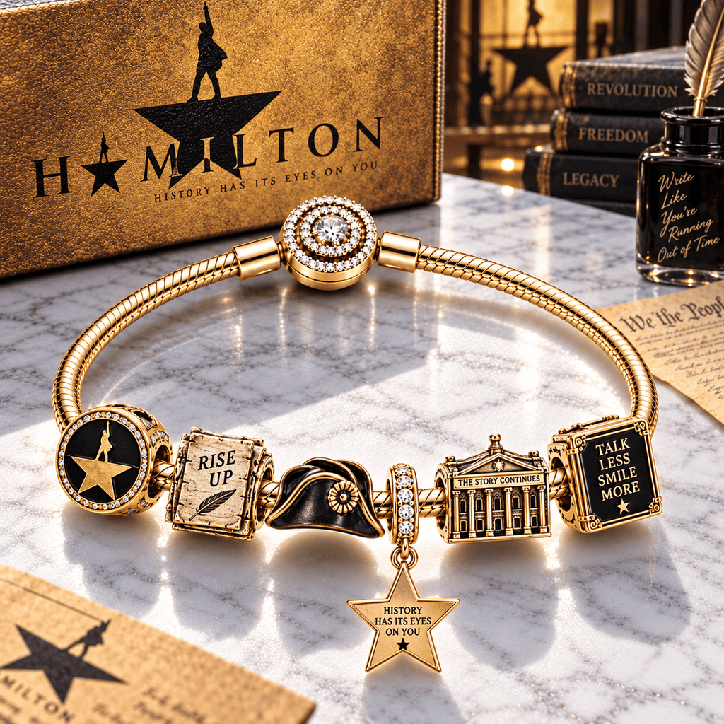 HMT Gold Charm Bracelet Set PTT