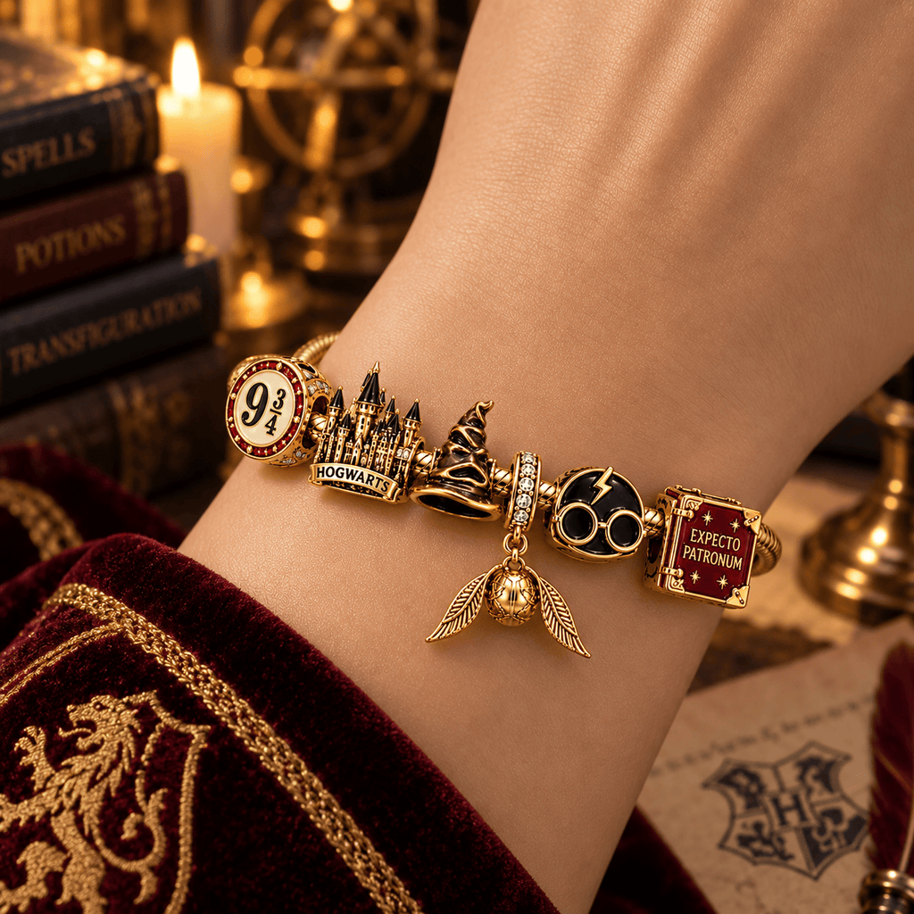 HRP Gold Charm Bracelet Set PTT