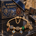 WWC Gold Charm Bracelet Set PTKL