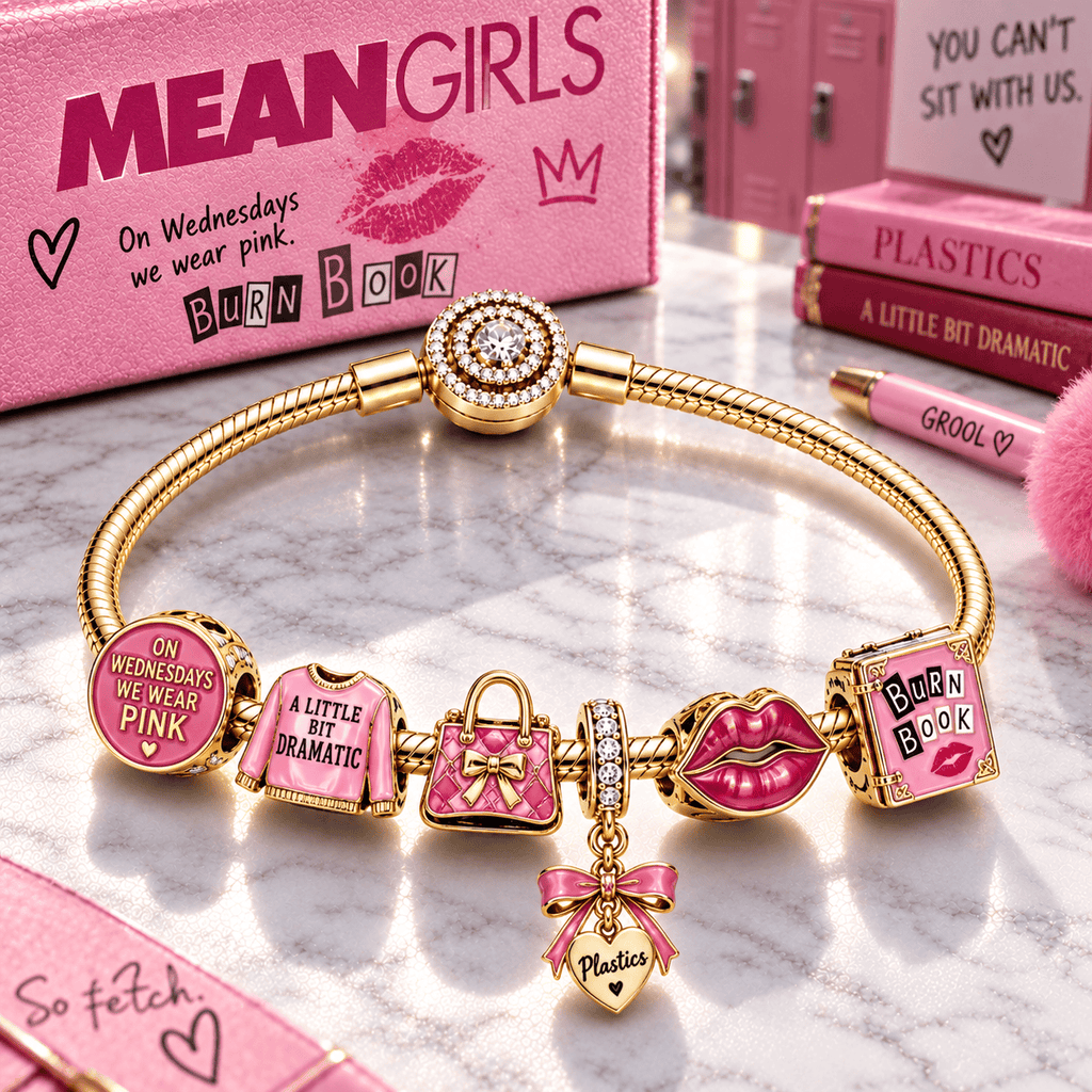 MGL Gold Charm Bracelet Set PTT