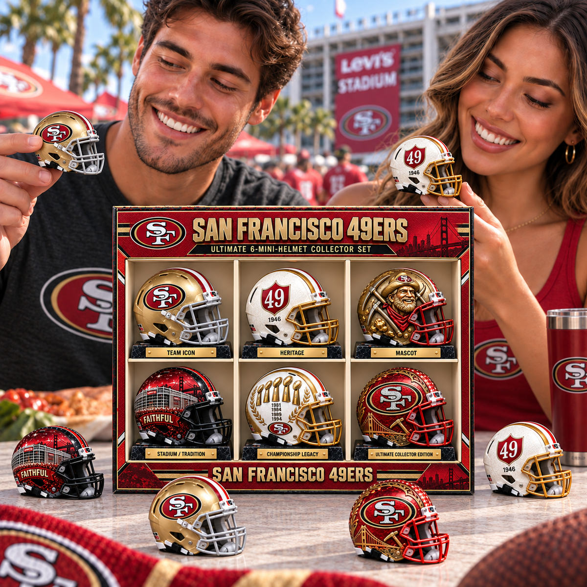 Premium SF49 Mini Helmet Collection NPL