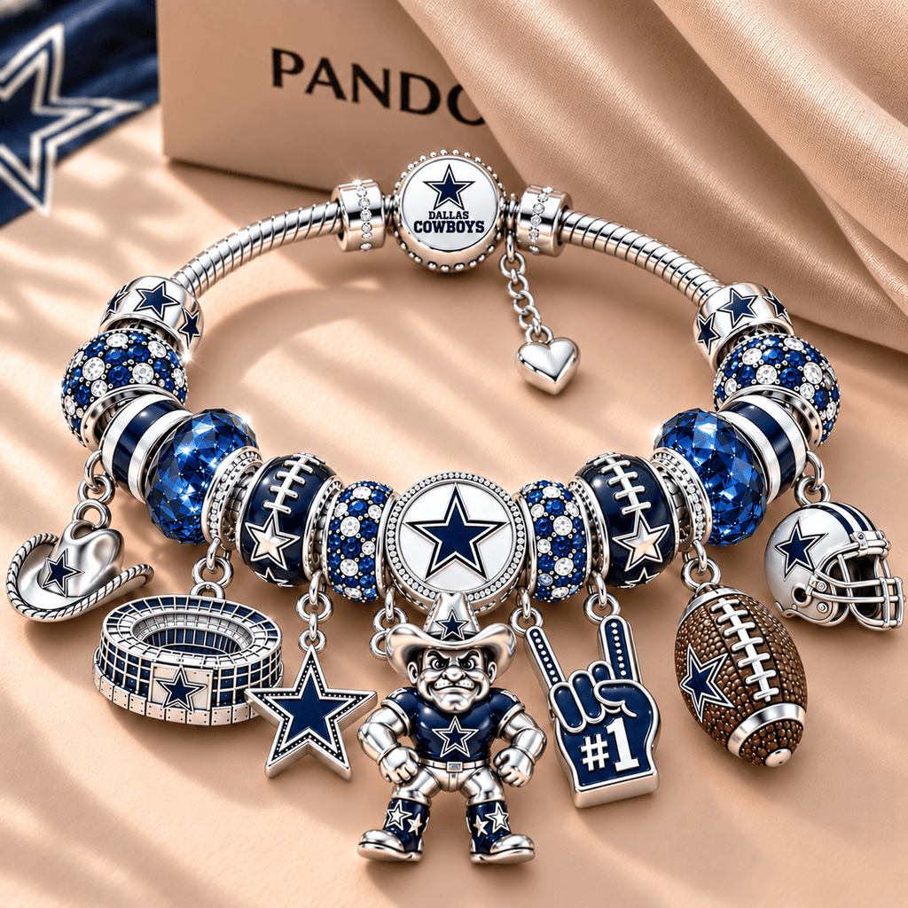 DLCB Silver Charm Bracelet Set NTTB