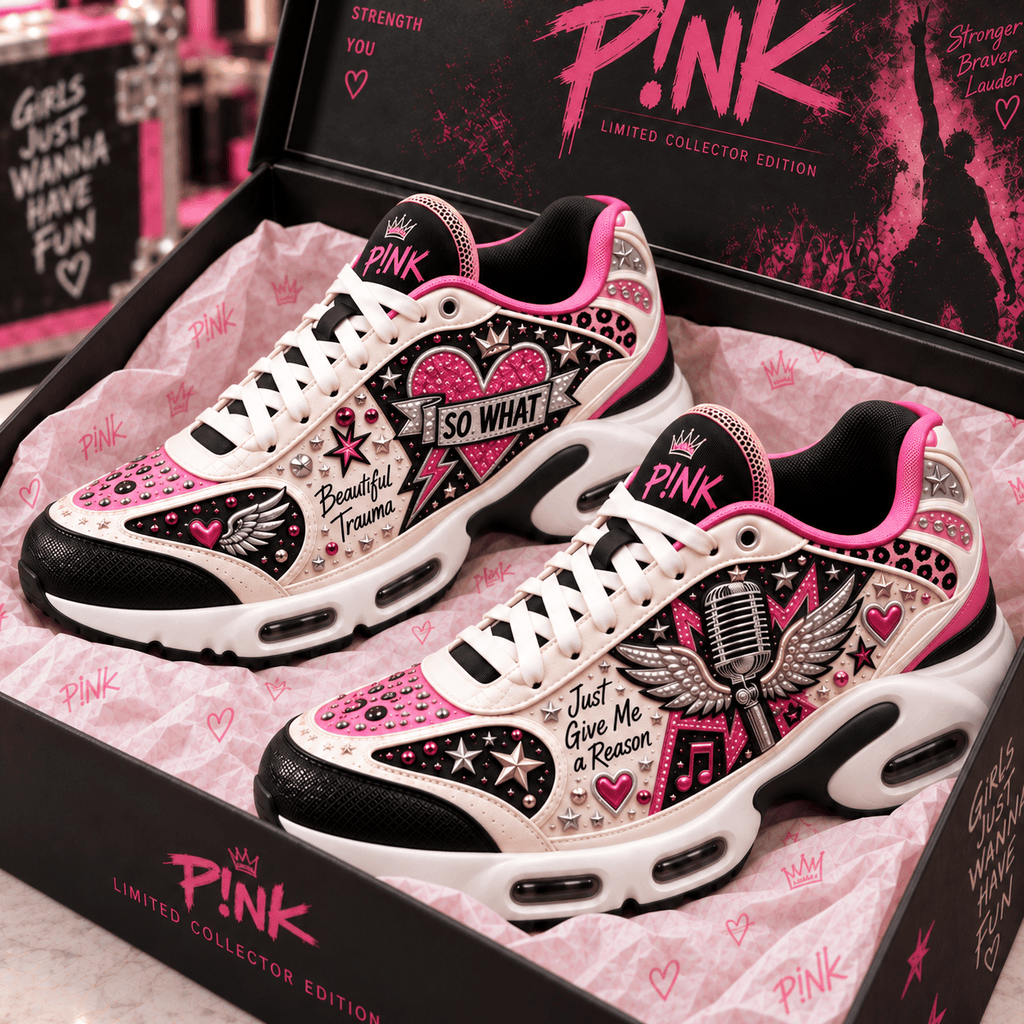 Premium PNK Air Max Shoes TTMH