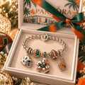 MHC Silver Charm Bracelet Set NTTB