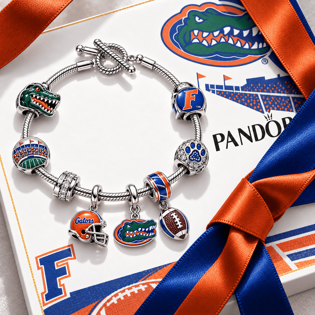 FGT Silver Charm Bracelet Set NTTB