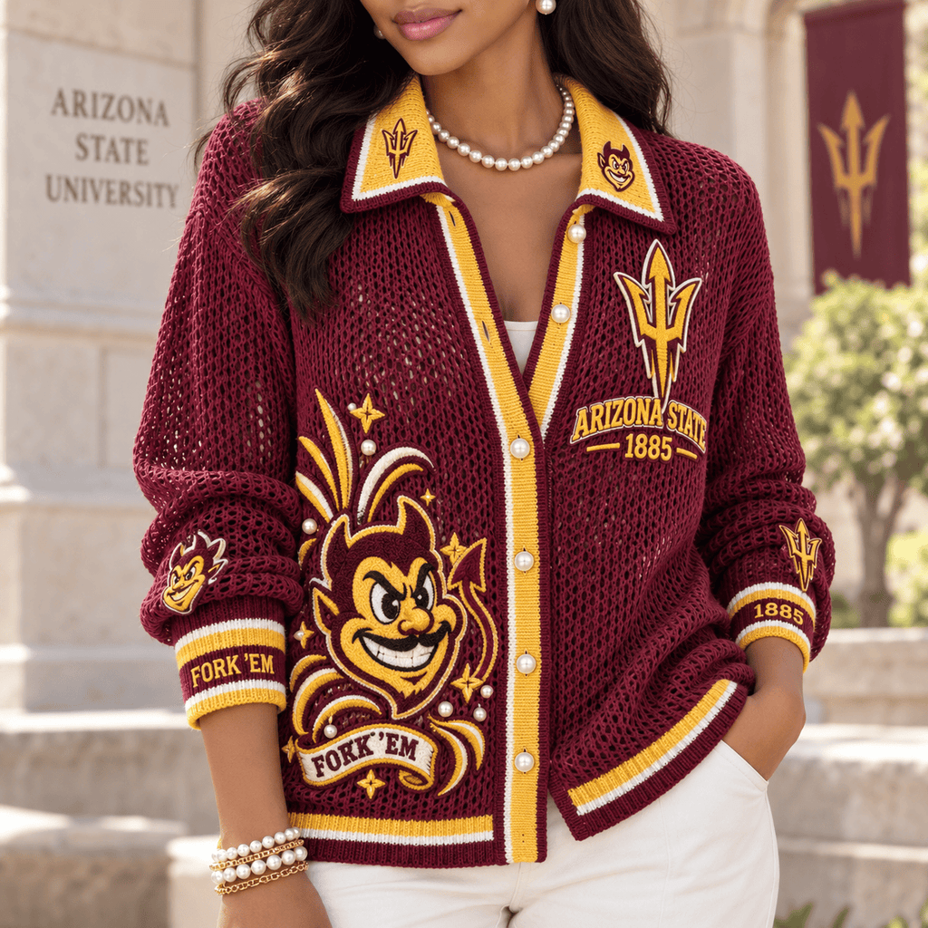 ASSD Women’s Open-Knit Cardigan HTTT