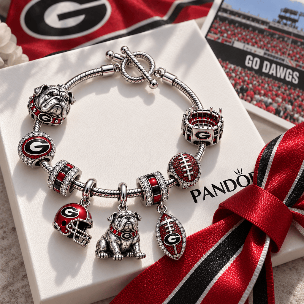 GGBD Silver Charm Bracelet Set NTTB