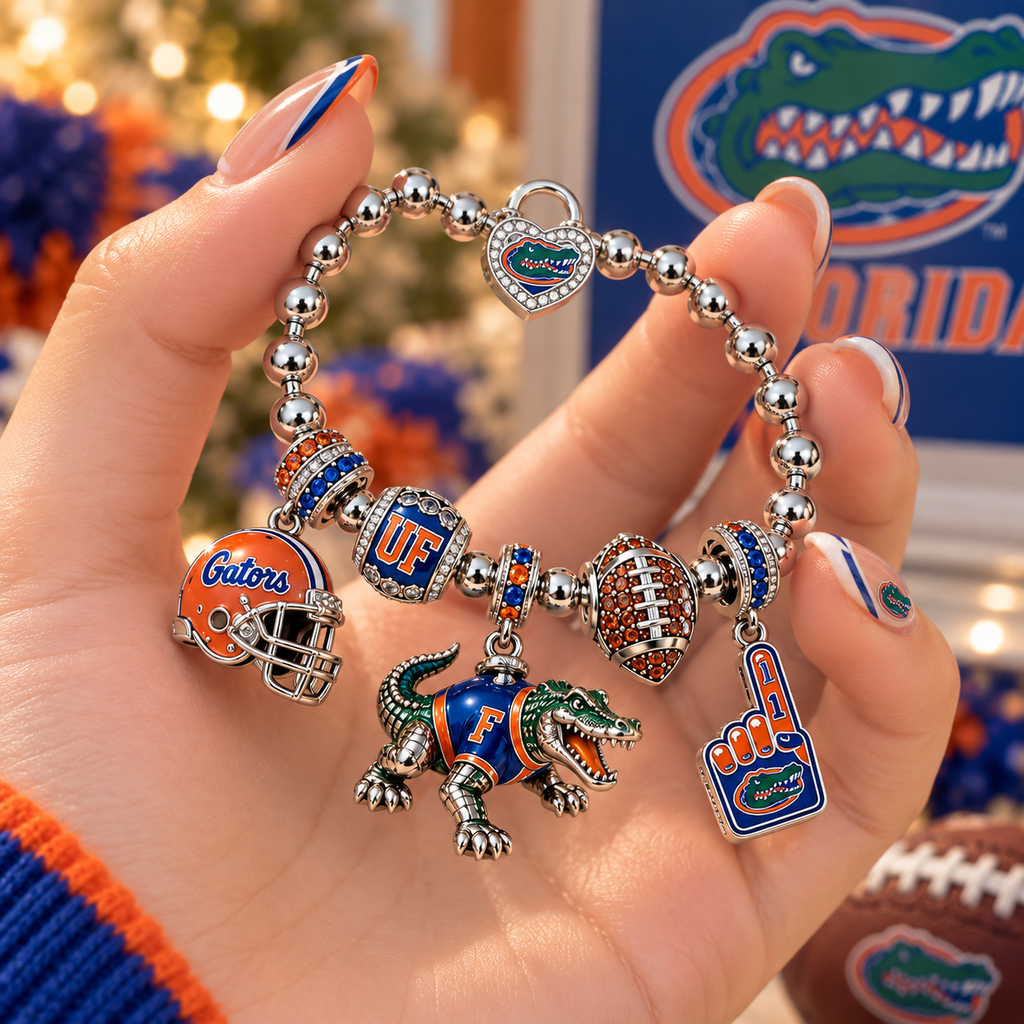 FGT Silver Charm Bracelet Set NTTB