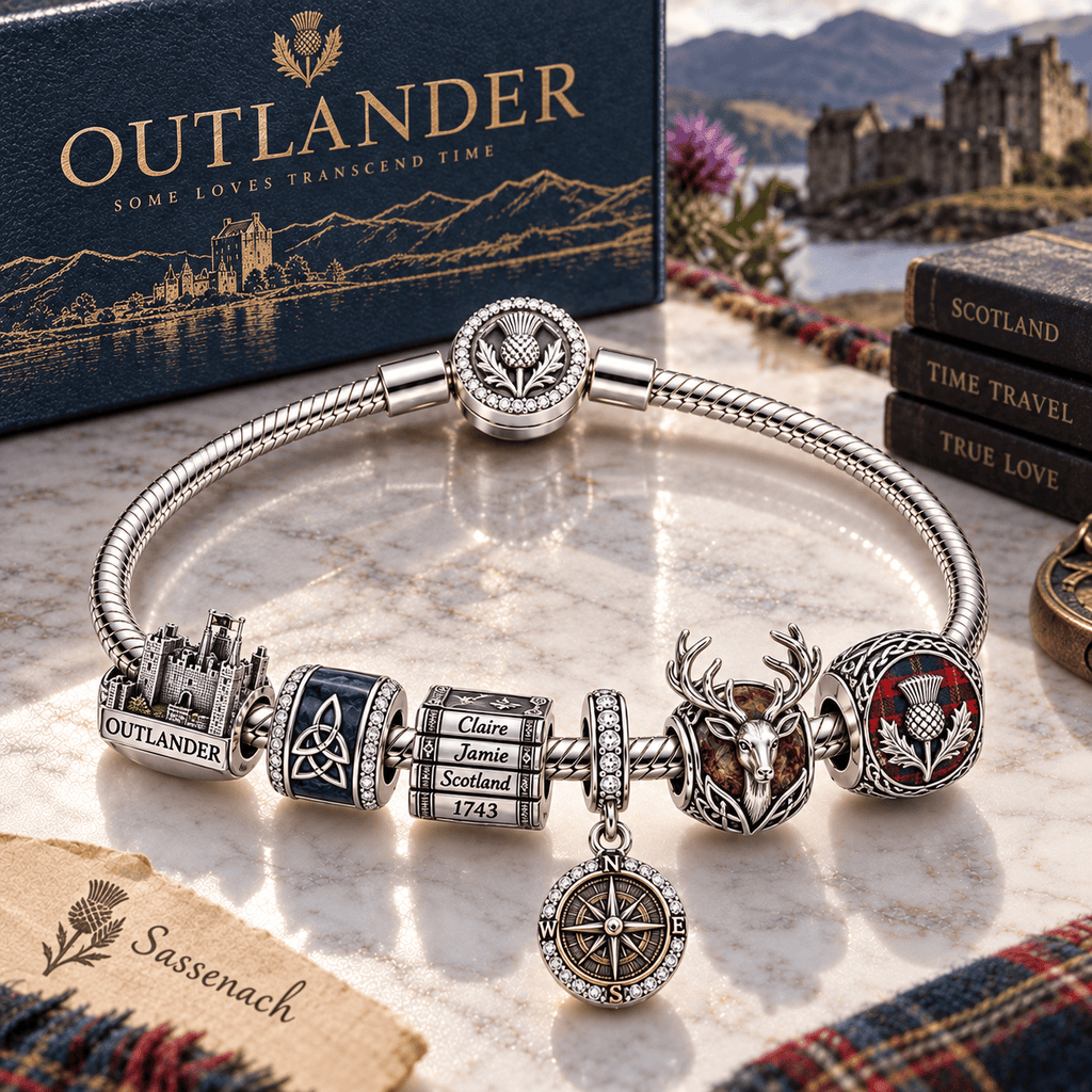 OTL Silver Charm Bracelet Set PTT