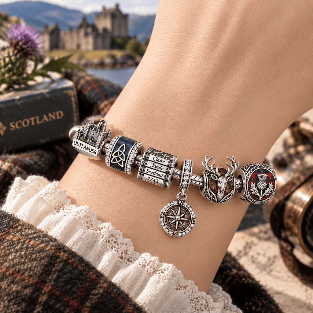OTL Silver Charm Bracelet Set PTT