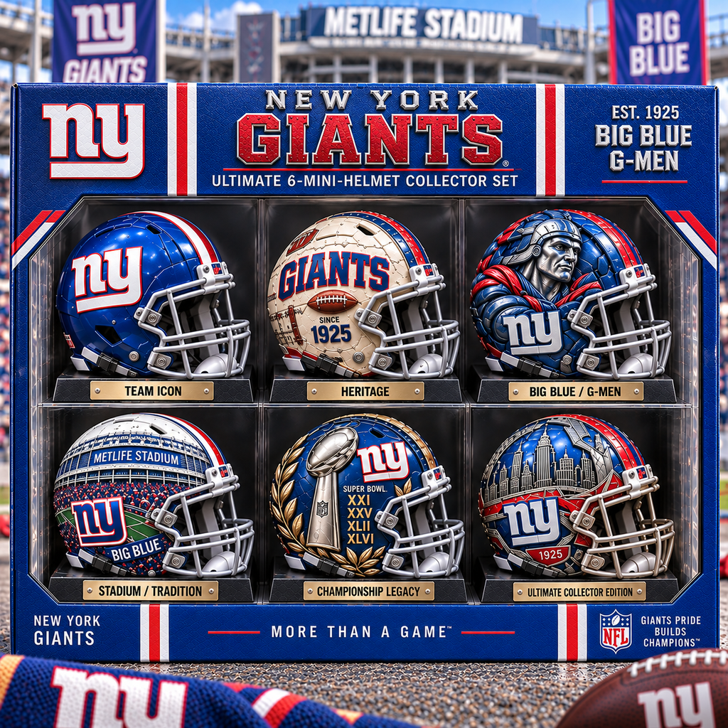 Premium NYG Mini Helmet Collection NTNA