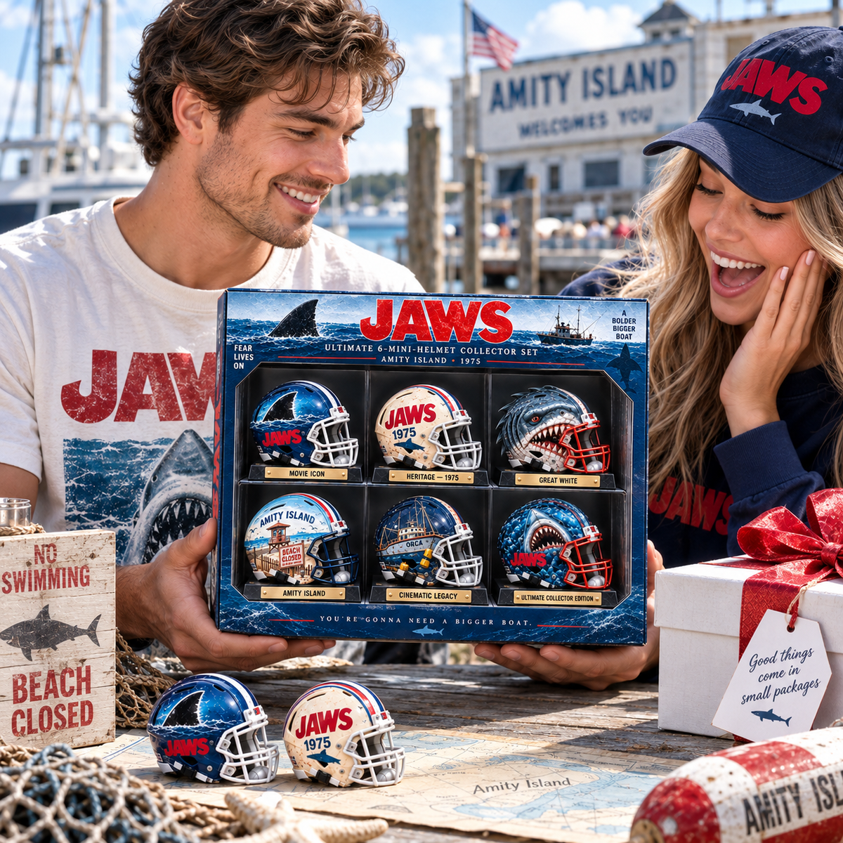 Premium JAWS Mini Helmet Collection NTNA