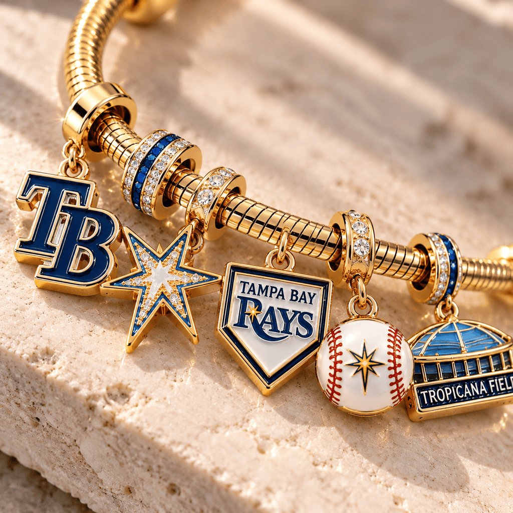 TPBR Gold Charm Bracelet Set TTN