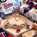 MNST Gold Charm Bracelet Set TTN
