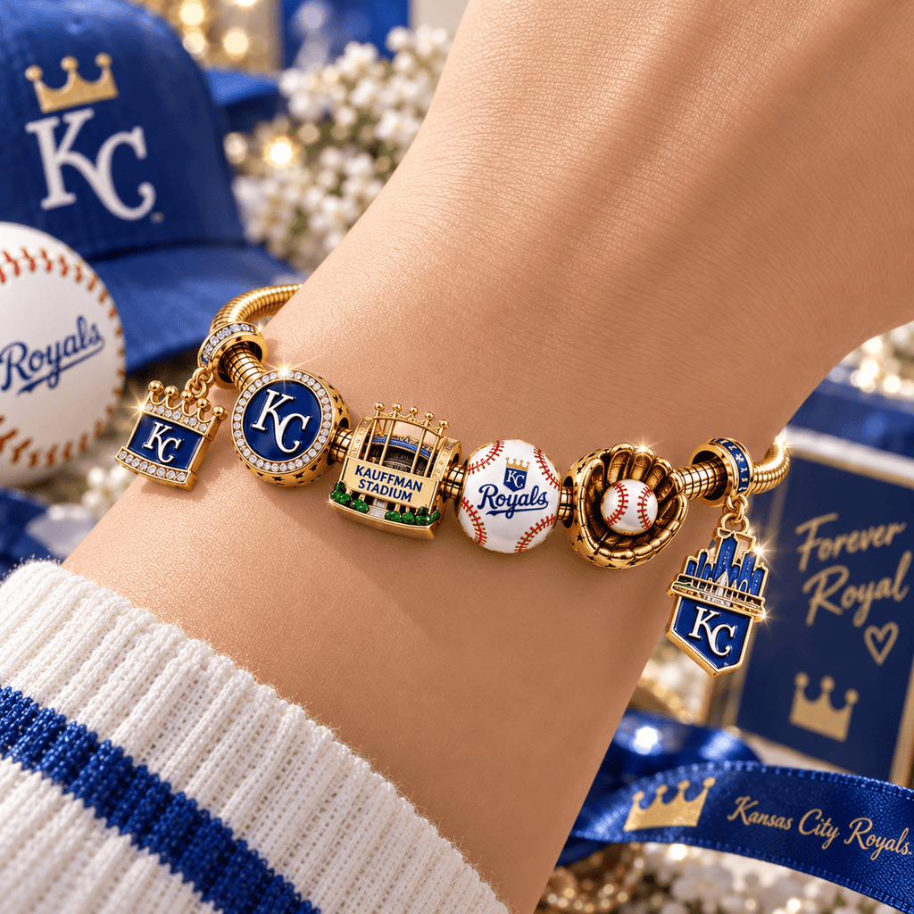 KCR Gold Charm Bracelet Set TTN