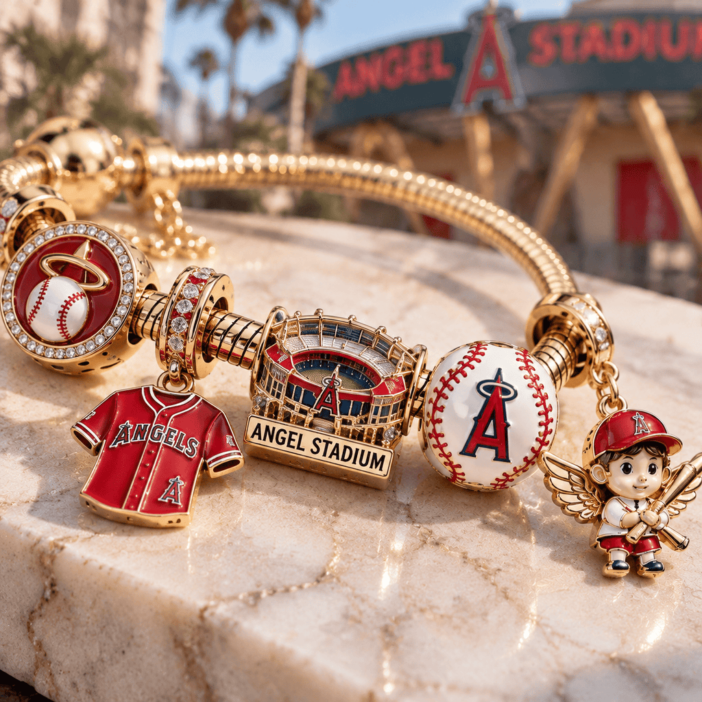 LAA Gold Charm Bracelet Set TTN