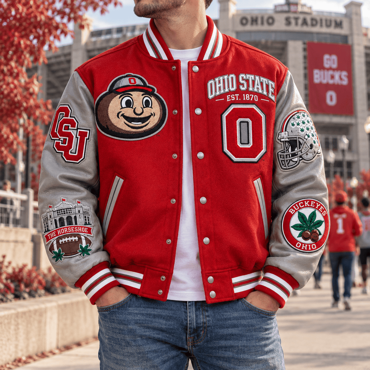 Premium OSB Baseball Jacket PVNA