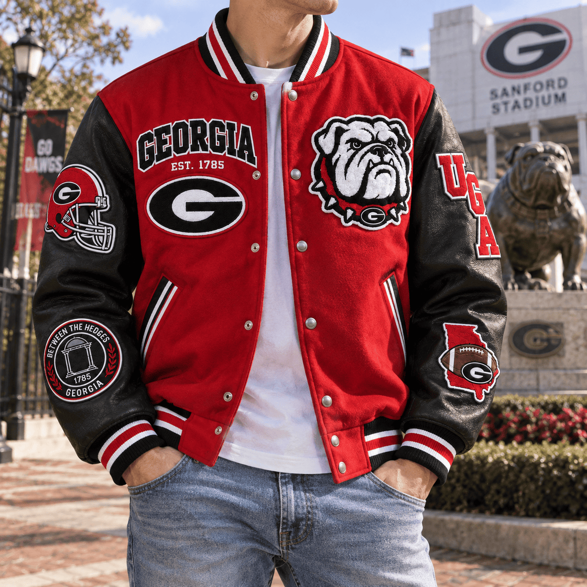 Premium GGBD Baseball Jacket PVNA