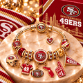SF49 Gold Charm Bracelet Set PNPA