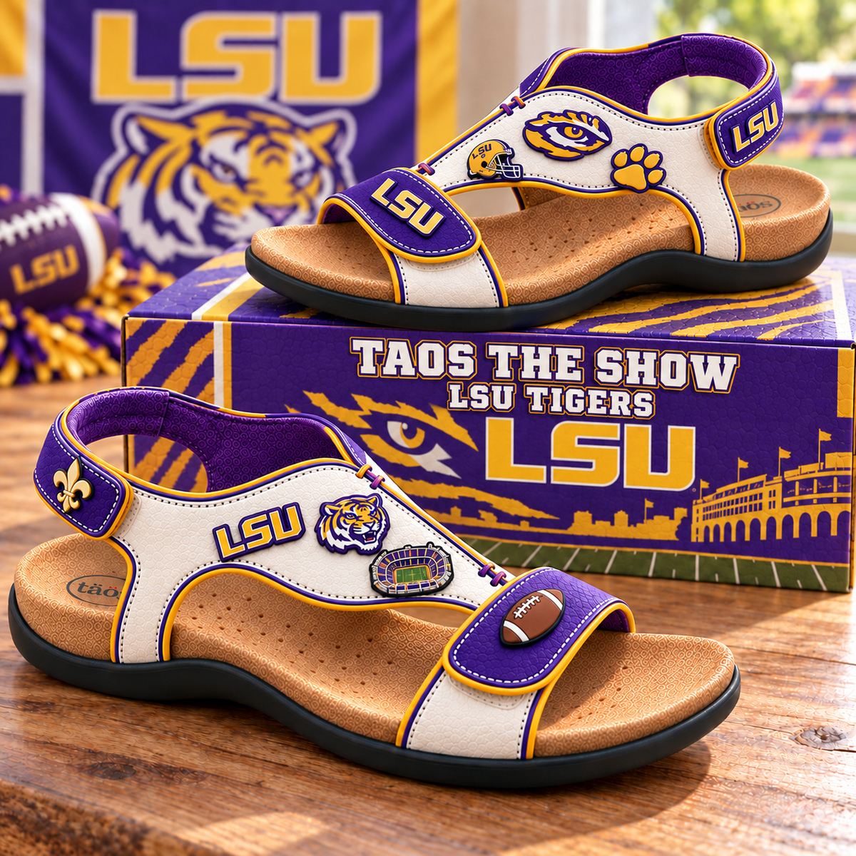PREMIUM LSU Adventure Sandals HQH
