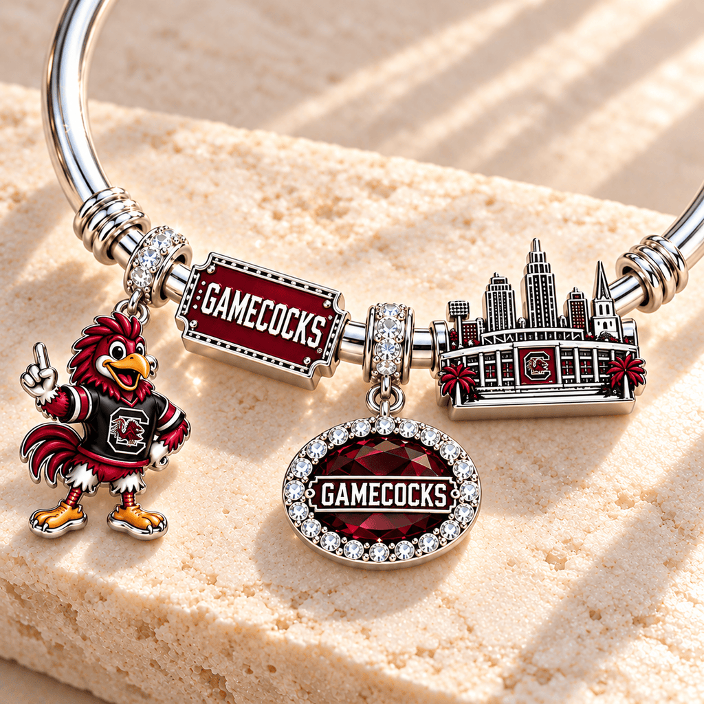 SCG Silver Charm Bracelet Set TMH